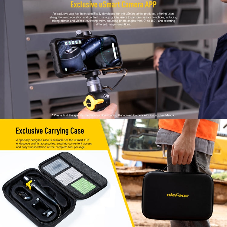 Ulefone uSmart E03 Rotatable Endoscope