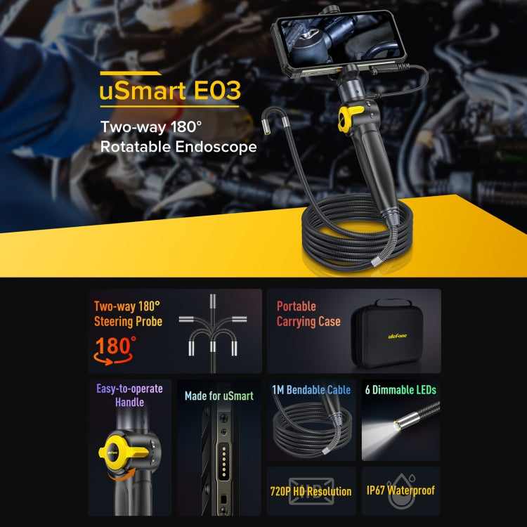 Ulefone uSmart E03 Rotatable Endoscope