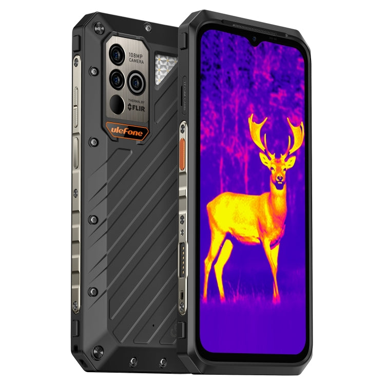 Ulefone Power Armor 18T Ultra Version 5G Thermal Imaging Rugged Phone, Side Fingerprint, 6.58 inch Android 13 MediaTek Dimensity 7050 Octa Core up to 2.6GHz, Network: 5G, NFC, OTG, Power Armor 18T Ultra Version - NMNYSX