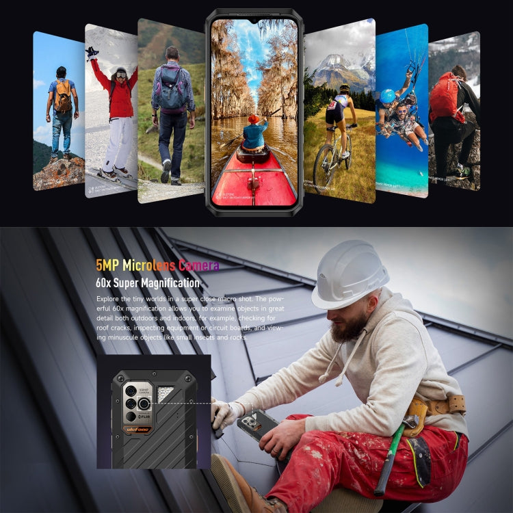 Ulefone Power Armor 18T Ultra Version 5G Thermal Imaging Rugged Phone, Side Fingerprint, 6.58 inch Android 13 MediaTek Dimensity 7050 Octa Core up to 2.6GHz, Network: 5G, NFC, OTG, Power Armor 18T Ultra Version - NMNYSX