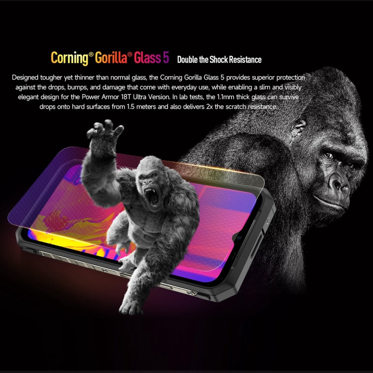 Ulefone Power Armor 18T Ultra Version 5G Thermal Imaging Rugged Phone, Side Fingerprint, 6.58 inch Android 13 MediaTek Dimensity 7050 Octa Core up to 2.6GHz, Network: 5G, NFC, OTG, Power Armor 18T Ultra Version - NMNYSX
