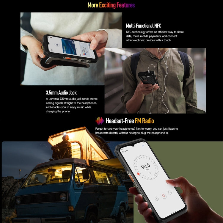 Ulefone Power Armor 18 Ultra Version 5G Thermometer Rugged Phone - NMNYSX