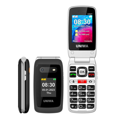 UNIWA V202T 4G 2.4 inch Flip Style Phone