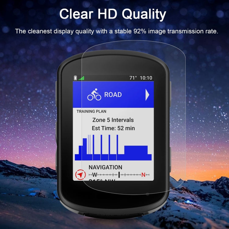 0.26mm 2.5D 9H Tempered Glass Film Screen Protector, For Garmin Edge 540 / 840