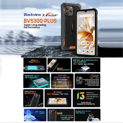 Blackview BV5300 Plus Rugged Phone