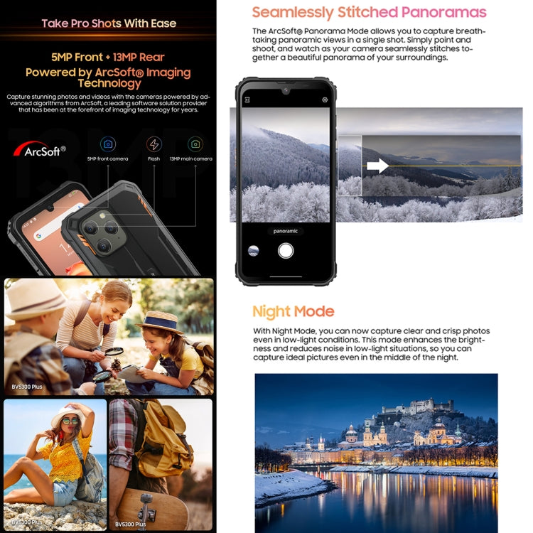 Blackview BV5300 Plus Rugged Phone