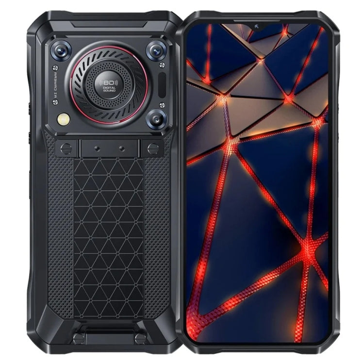 Oukitel WP33 Pro, IP68/IP69K, Fingerprint Identification, 22000mAh, 6.6 inch MediaTek Dimensity 6100+ Octa-core, NFC, OTG, Network: 5G, WP33 Pro 8GB+256GB - NMNYSX