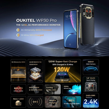 Oukitel WP30 Pro 5G Rugged Phone