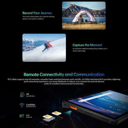 OUKITEL RT6 4G Rugged Tablet 10.1 inch