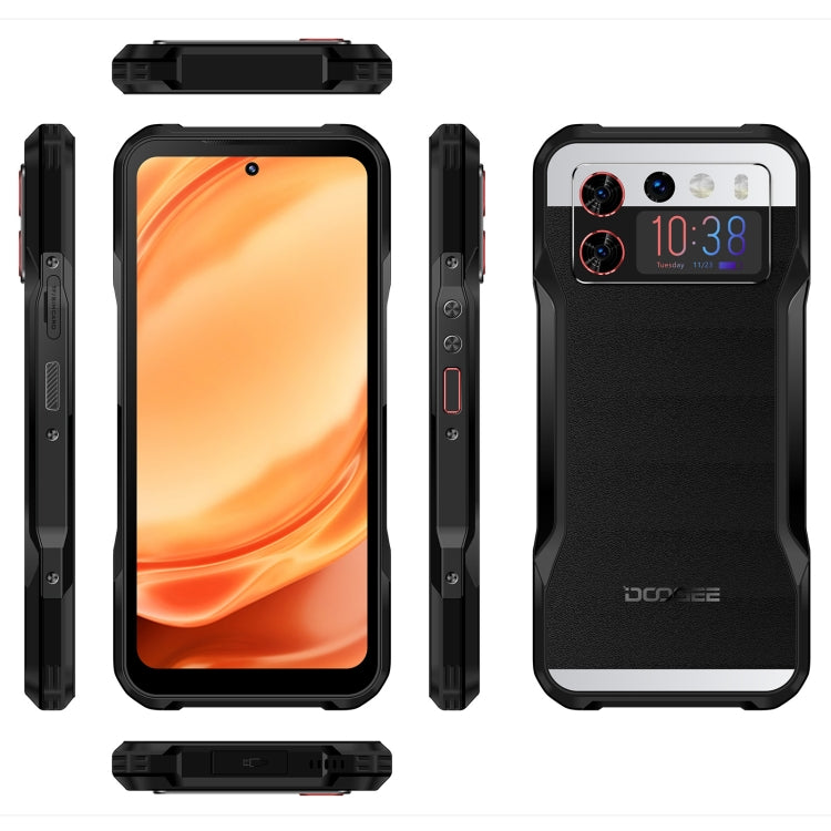 DOOGEE V20S, Side Fingerprint, 6.43 inch Android 13 Dimensity 6020 Octa Core 2.2GHz, Network: 5G, OTG, NFC, Support Google Pay, 12GB+256GB - NMNYSX