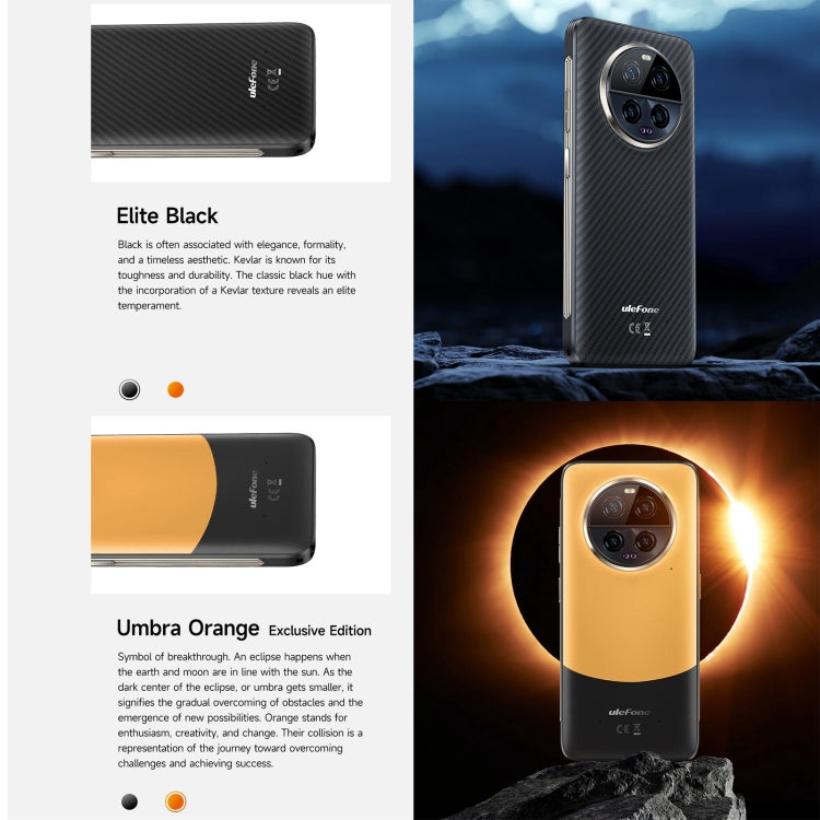 Ulefone Armor 23 Ultra Rugged Phone, 6.78 inch Android 13 MediaTek Dimensity 8020 Octa Core up to 2.6GHz, Network: 5G, NFC, OTG, Satellite Messaging, 12GB+512GB - NMNYSX