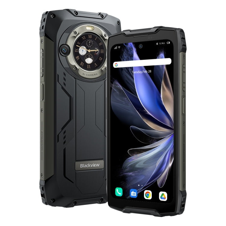 Blackview BV9300 Pro, IP68/IP69K/MIL-STD-810H, 6.7 inch + 1.32 inch Android 13 MediaTek Helio G99 Octa Core, Network: 4G, NFC, OTG, 8GB+256GB, 12GB+256GB - NMNYSX