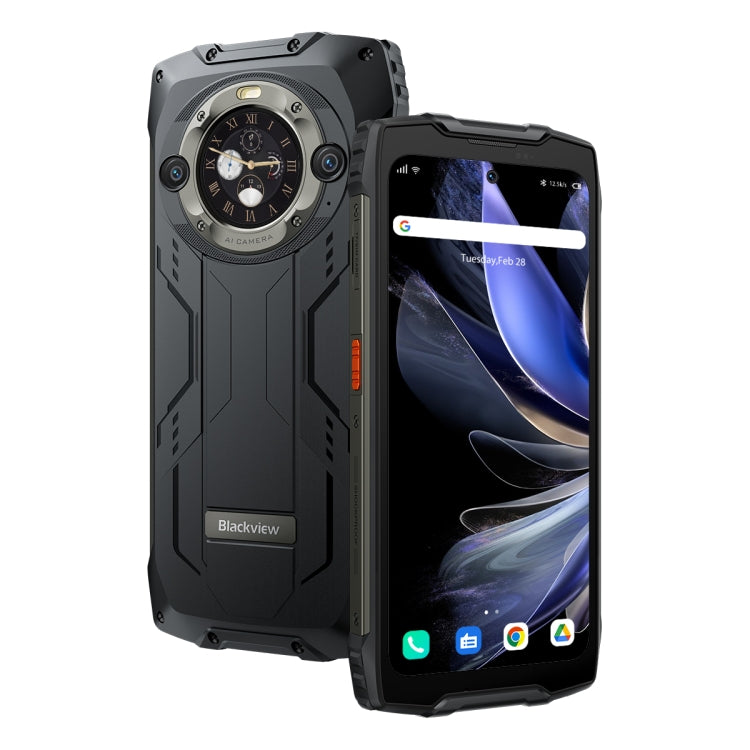 Blackview BV9300 Pro, IP68/IP69K/MIL-STD-810H, 6.7 inch + 1.32 inch Android 13 MediaTek Helio G99 Octa Core, Network: 4G, NFC, OTG, 8GB+256GB, 12GB+256GB - NMNYSX