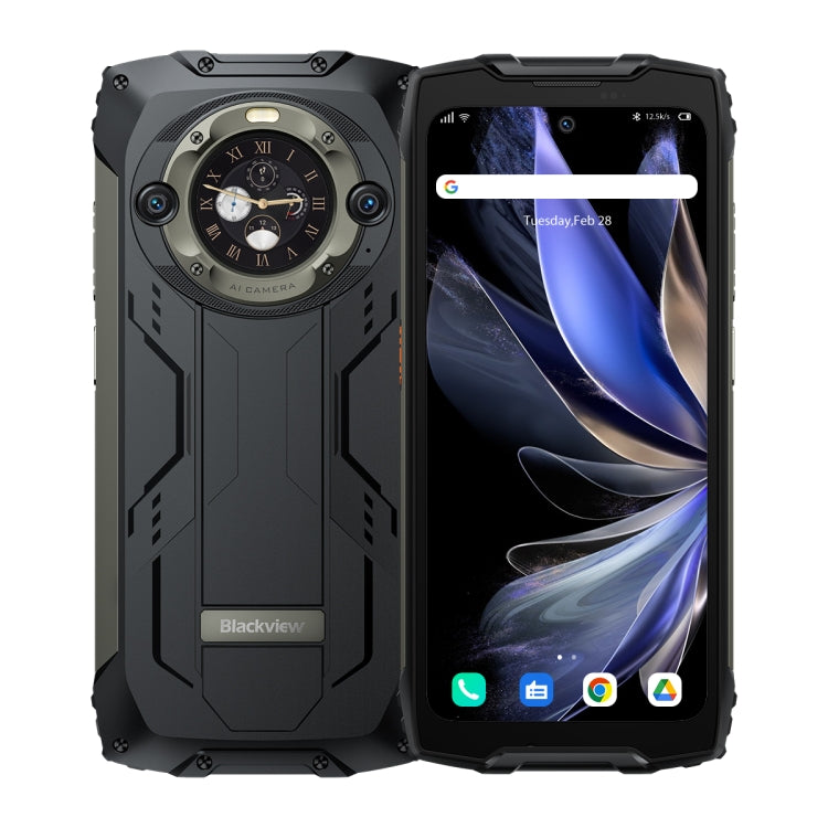 Blackview BV9300 Pro, IP68/IP69K/MIL-STD-810H, 6.7 inch + 1.32 inch Android 13 MediaTek Helio G99 Octa Core, Network: 4G, NFC, OTG, 8GB+256GB, 12GB+256GB - NMNYSX