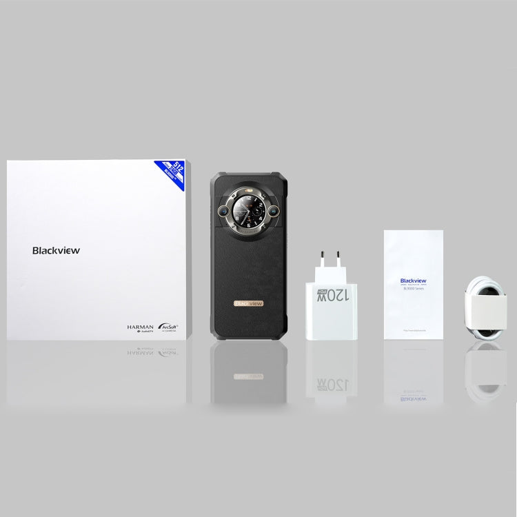 Blackview BL9000, IP68/IP69K/MIL-STD-810H, 6.78 inch + 1.32 inch Android 13 MediaTek Dimensity 8020 Octa Core, Network: 5G, NFC, OTG, BL9000 12GB+512GB - NMNYSX