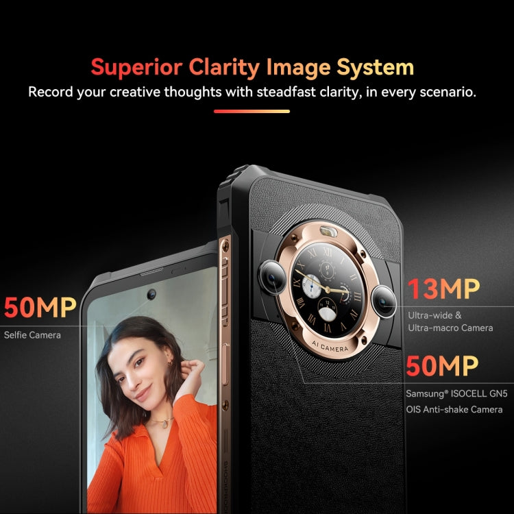 Blackview BL9000, IP68/IP69K/MIL-STD-810H, 6.78 inch + 1.32 inch Android 13 MediaTek Dimensity 8020 Octa Core, Network: 5G, NFC, OTG, BL9000 12GB+512GB - NMNYSX