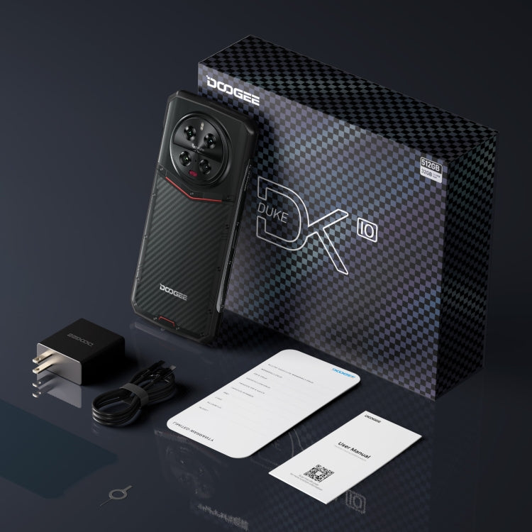 DOOGEE DK10 5G, Quad Cameras, Side Fingerprint, 6.67 inch Android 13 Dimensity 8020 Octa Core 2.6GHz, Network: 5G, OTG, NFC, Support Google Pay, 12GB+512GB - NMNYSX
