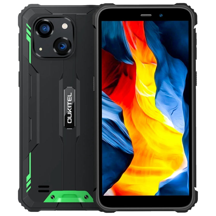 Oukitel WP32, IP68/IP69K, 5.93 inch Android 13 Unisoc Tiger T606 Octa-core, NFC, OTG, Network: 4G, 4GB+128GB - NMNYSX