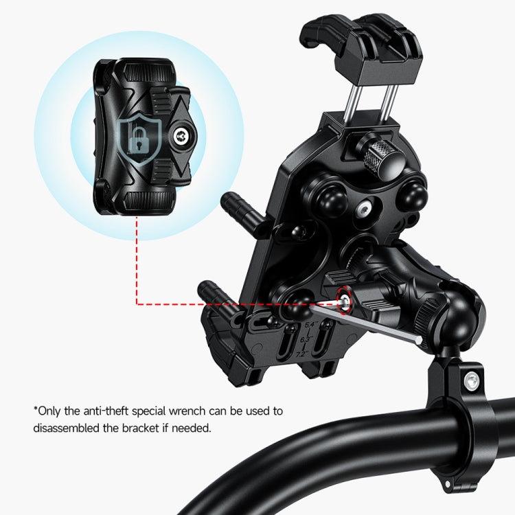 Ulefone Armor Mount Pro AM02 Universal Bicycle Handle Phone Holder - NMNYSX