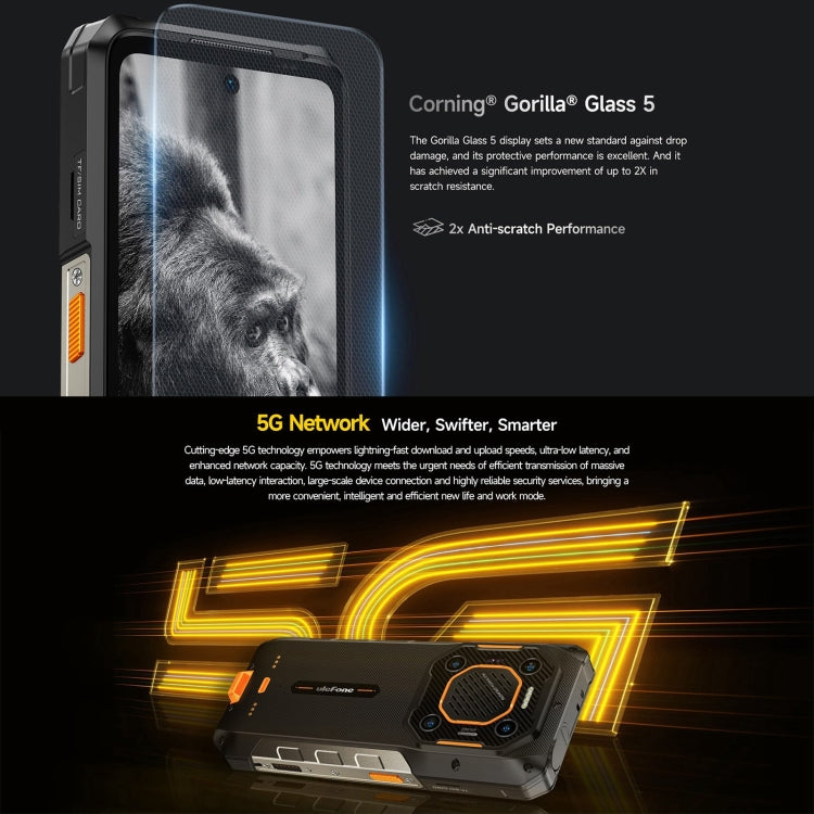 Ulefone Armor 26 Ultra Rugged Phone, 6.78 inch Android 13 MediaTek Dimensity 8020 Octa Core, Network: 5G, NFC, 12GB+512GB - NMNYSX