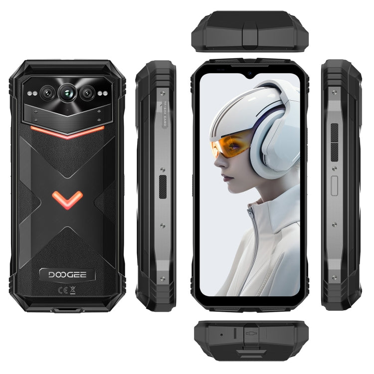 DOOGEE Vmax Plus 5G Rugged Phone, 6.58 inch Android 14 MediaTek Dimensity 7050 Octa Core, Network: 5G, OTG, NFC, 16GB+512GB - NMNYSX
