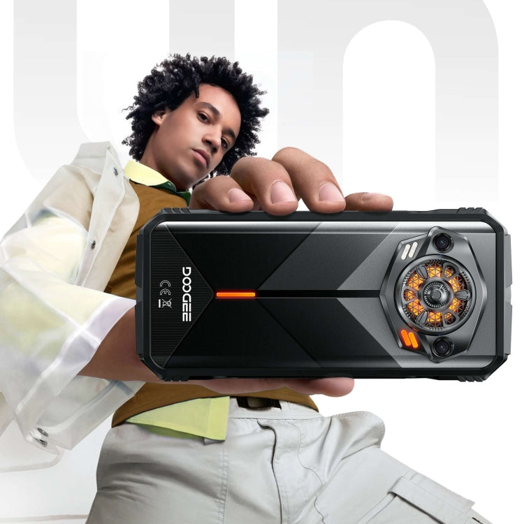 DOOGEE S PUNK Rugged Phone, 6.58 inch Android 14 Spreadtrum T606 Octa Core, Network: 4G, OTG, NFC, 6GB+256GB - NMNYSX