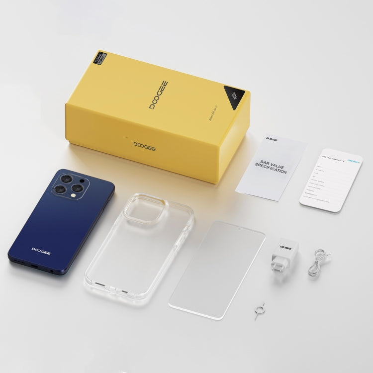 DOOGEE N55 Pro, 6.56 inch Android 14 Spreadtrum T606 Octa Core, Network: 4G, 6GB+256GB - NMNYSX