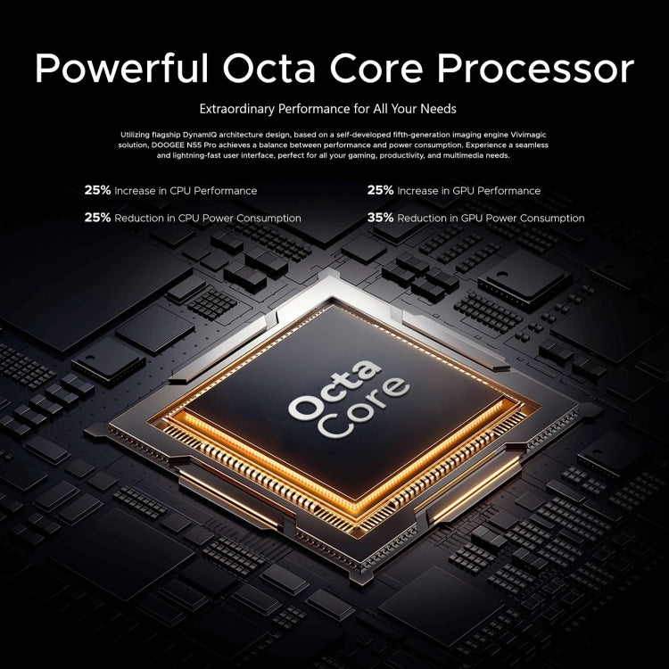 DOOGEE N55 Pro, 6.56 inch Android 14 Spreadtrum T606 Octa Core, Network: 4G, 6GB+256GB - NMNYSX