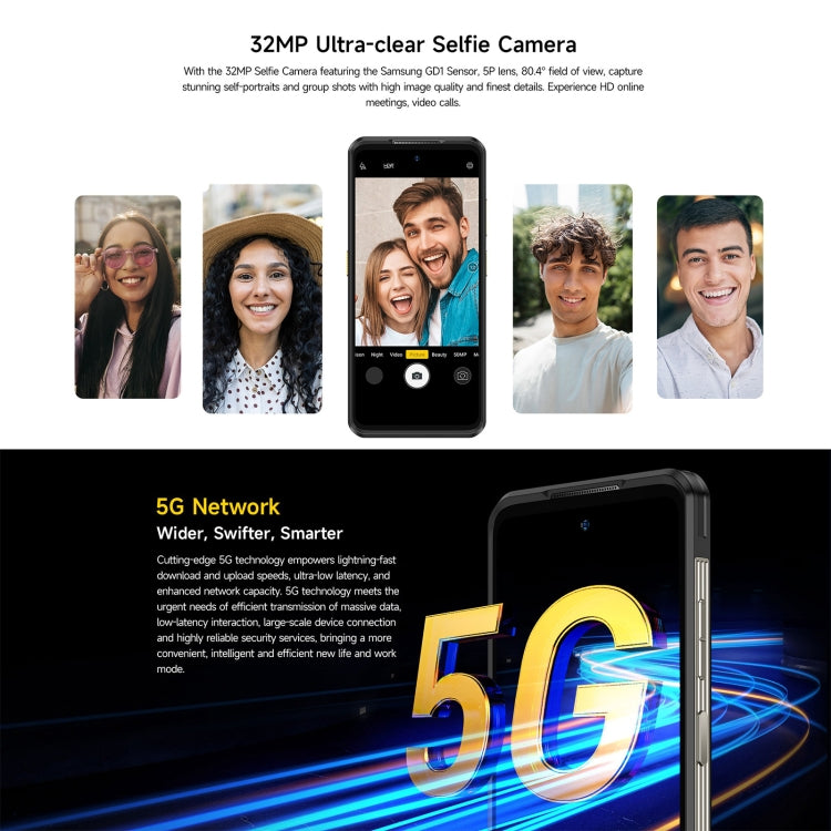 Ulefone Armor 25T Pro Rugged Phone, Thermal Imaging, 6.78 inch Android 14 MediaTek Dimensity 6300 Octa Core, Network: 5G, NFC, Armor 25T Pro - NMNYSX