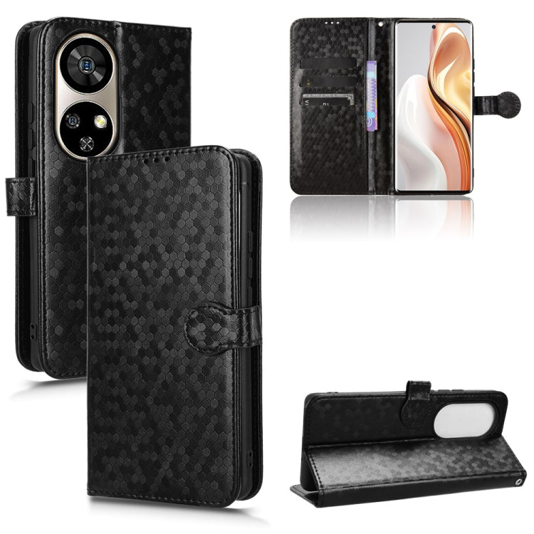 Honeycomb Dot Texture Leather Phone Case, For Ulefone Note 20 Pro, For Ulefone Note 17 Pro, For Ulefone Note 18 Ultra - NMNYSX