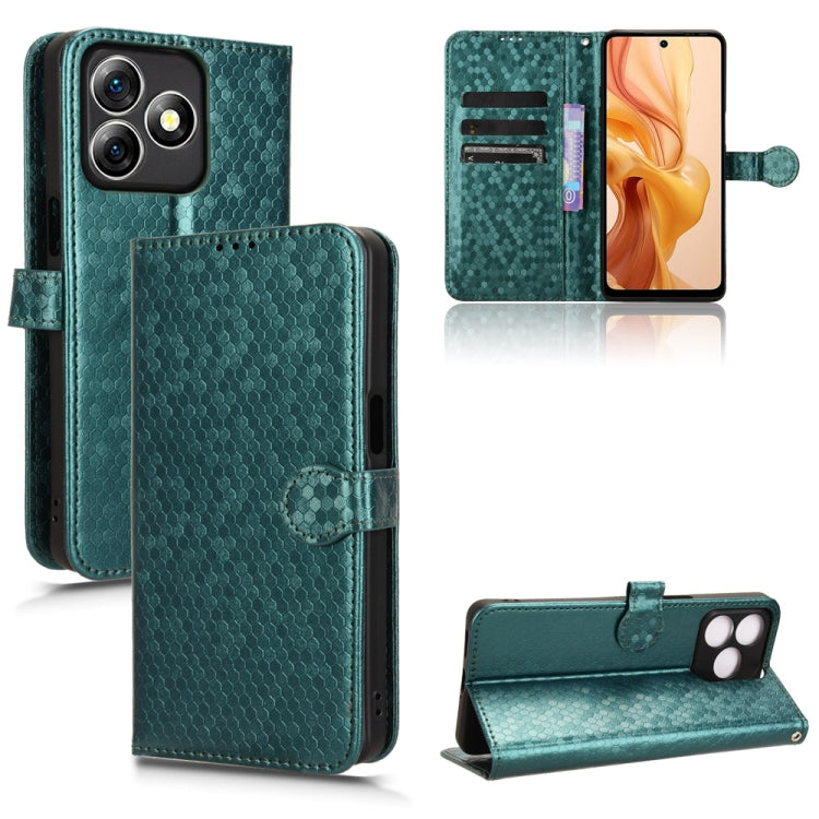Honeycomb Dot Texture Leather Phone Case, For Ulefone Note 20 Pro, For Ulefone Note 17 Pro, For Ulefone Note 18 Ultra - NMNYSX