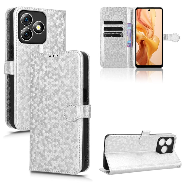 Honeycomb Dot Texture Leather Phone Case, For Ulefone Note 20 Pro, For Ulefone Note 17 Pro, For Ulefone Note 18 Ultra - NMNYSX