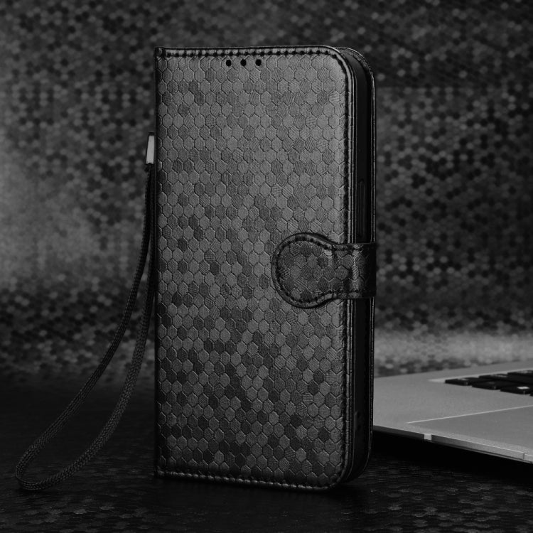 Honeycomb Dot Texture Leather Phone Case, For Ulefone Note 20 Pro, For Ulefone Note 17 Pro, For Ulefone Note 18 Ultra - NMNYSX