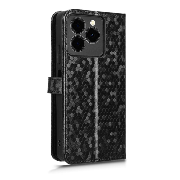 Honeycomb Dot Texture Leather Phone Case, For Ulefone Note 20 Pro, For Ulefone Note 17 Pro, For Ulefone Note 18 Ultra - NMNYSX