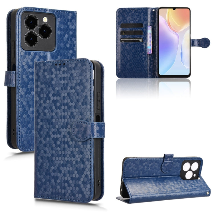 Honeycomb Dot Texture Leather Phone Case, For Ulefone Note 20 Pro, For Ulefone Note 17 Pro, For Ulefone Note 18 Ultra - NMNYSX