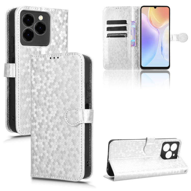 Honeycomb Dot Texture Leather Phone Case, For Ulefone Note 20 Pro, For Ulefone Note 17 Pro, For Ulefone Note 18 Ultra - NMNYSX