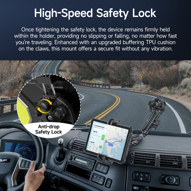 Ulefone UAN02 Armor Mount Max Car Phone Tablet Holder, Car Phone Tablet Holder - NMNYSX