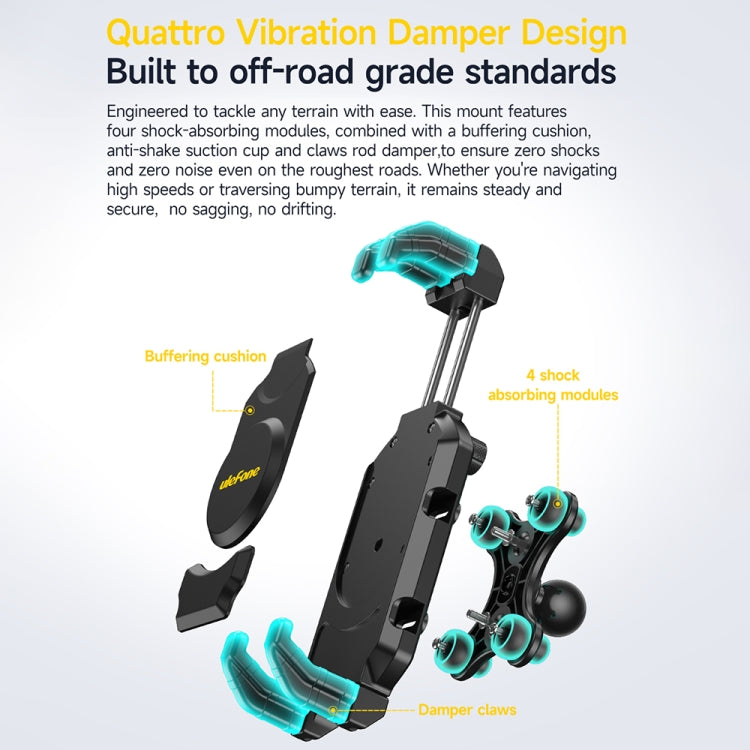 Ulefone UAN02 Armor Mount Max Car Phone Tablet Holder, Car Phone Tablet Holder - NMNYSX