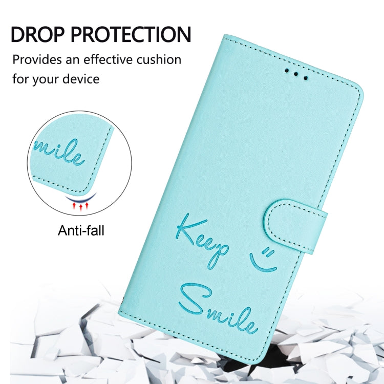 Smile Embossing RFID Leather Phone Case, For Ulefone Note 18 Ultra 5G, For Ulefone Note 14 - NMNYSX