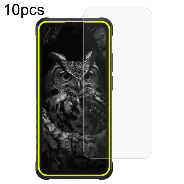 10pcs 3D 0.3mm Fine Hole High Aluminum Tempered Glass Film, For Ulefone Armor X31 Pro, For Ulefone Armor 28 Ultra Thermal - NMNYSX