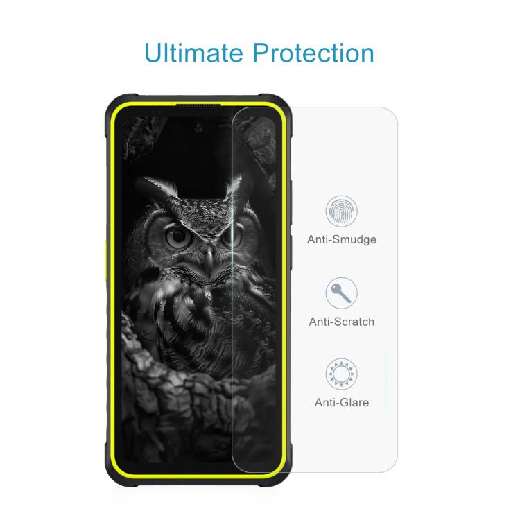 10pcs 3D 0.3mm Fine Hole High Aluminum Tempered Glass Film, For Ulefone Armor X31 Pro, For Ulefone Armor 28 Ultra Thermal - NMNYSX