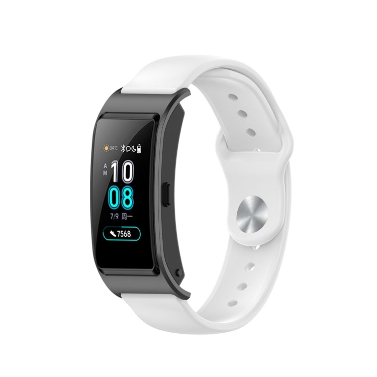 18mm SLR Buckle Fashion Silicone Strap, Size: Small Code, For Garmin Vivomove 3s / 4s - NMNYSX
