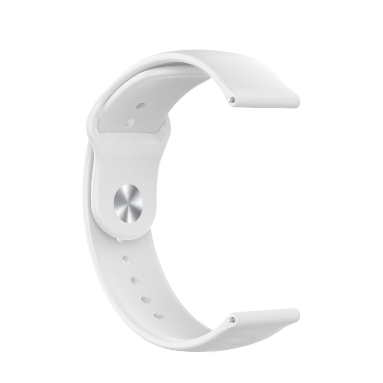 18mm SLR Buckle Fashion Silicone Strap, Size: Small Code, For Garmin Vivomove 3s / 4s - NMNYSX