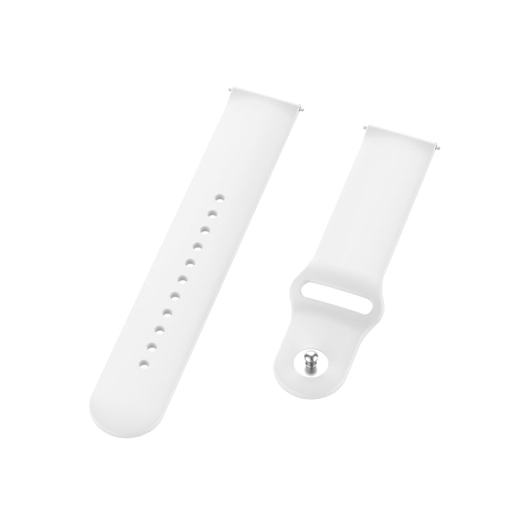 18mm SLR Buckle Fashion Silicone Strap, Size: Small Code, For Garmin Vivomove 3s / 4s - NMNYSX