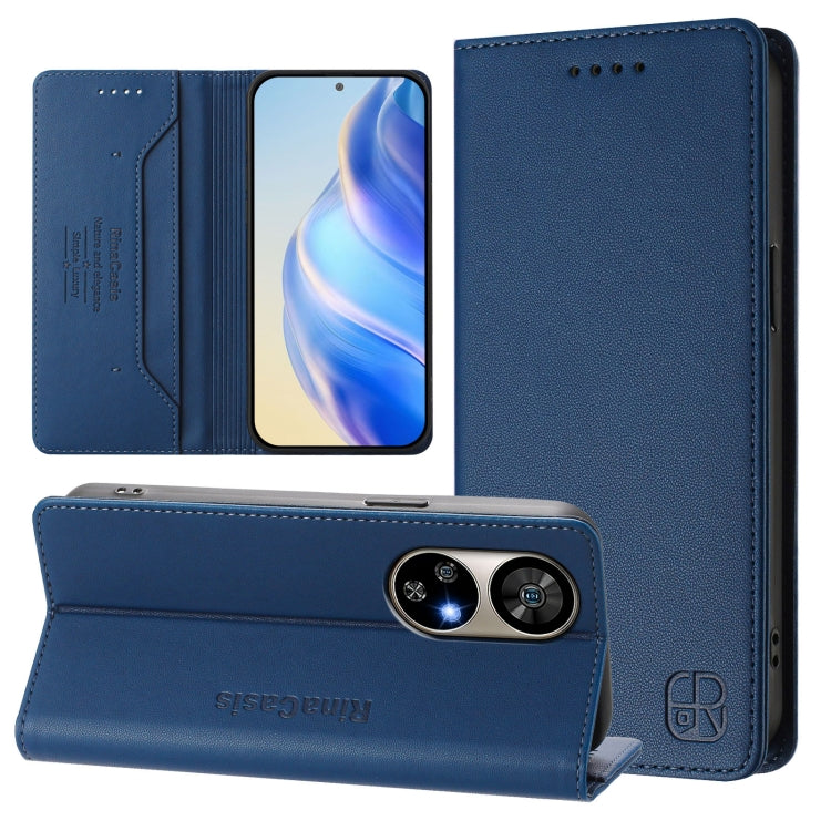 RC01 Dual-Folded Magnetic Suction RFID Leather Phone Case, For Ulefone Note 20 Pro, For Ulefone Note 17 Pro, For Ulefone Note 18 Ultra 5G, For Ulefone Note 16 Pro, For Ulefone Note 14 - NMNYSX