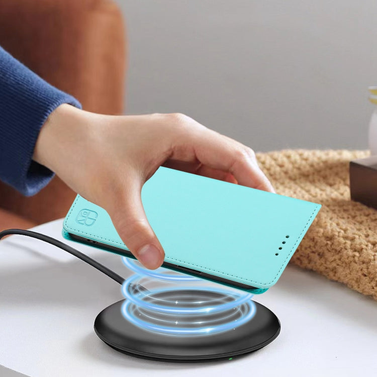 RC01 Dual-Folded Magnetic Suction RFID Leather Phone Case, For Ulefone Note 20 Pro, For Ulefone Note 17 Pro, For Ulefone Note 18 Ultra 5G, For Ulefone Note 16 Pro, For Ulefone Note 14 - NMNYSX
