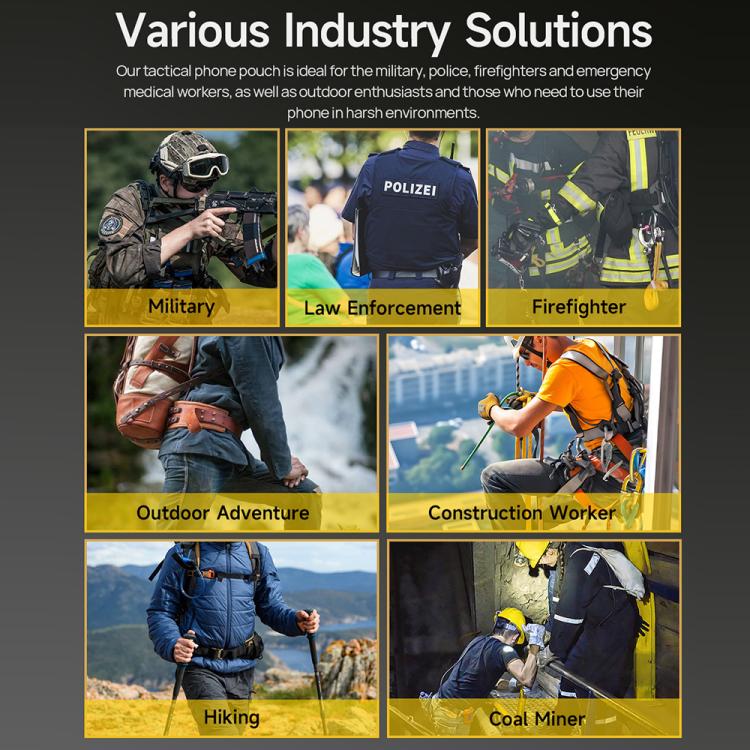 Ulefone Armor Holster Multi-Purpose Phone Pouch Waist Bag - NMNYSX