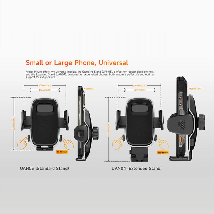Ulefone UAN04 Armor Mount Car / Desktop Phone Holder, Enhanced Model, UAN04 - NMNYSX