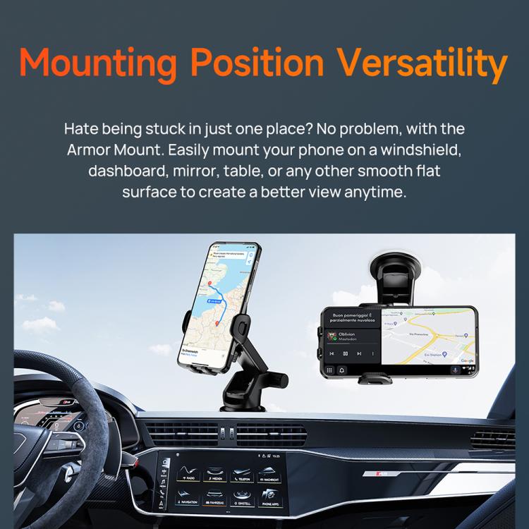 Ulefone UAN04 Armor Mount Car / Desktop Phone Holder, Enhanced Model, UAN04 - NMNYSX