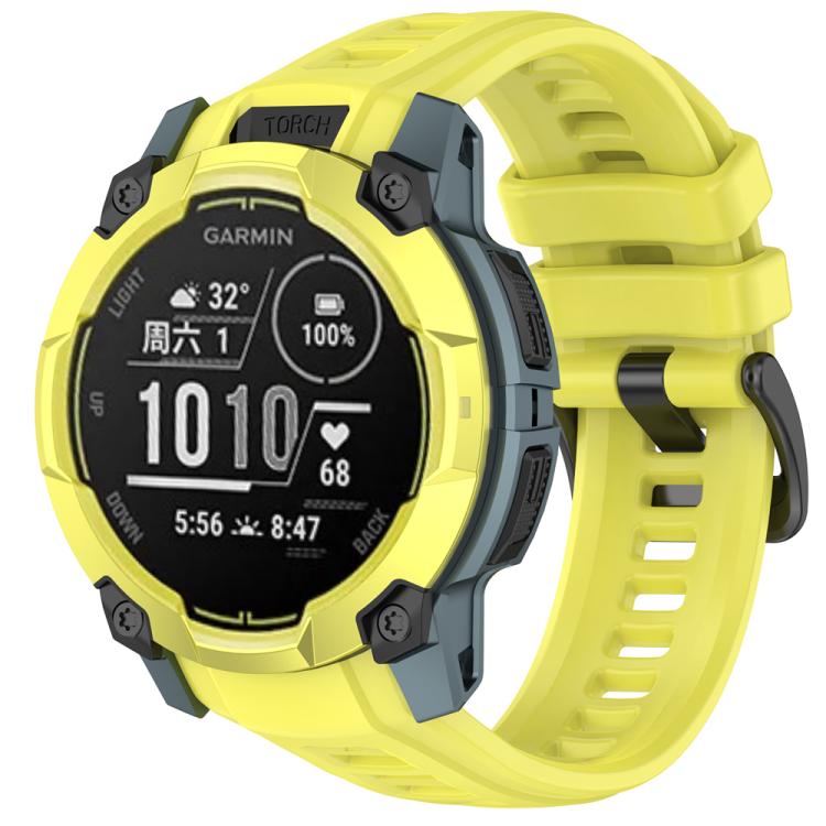 Silicone Breathable Watch Band Wristband, For Garmin Instinct 3 AMOLED / Solar 50mm, For Garmin Instinct 3 AMOLED / Solar 45mm